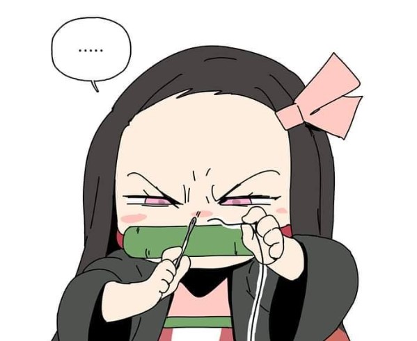 Nezuko Cute Chibi Dễ Vẽ