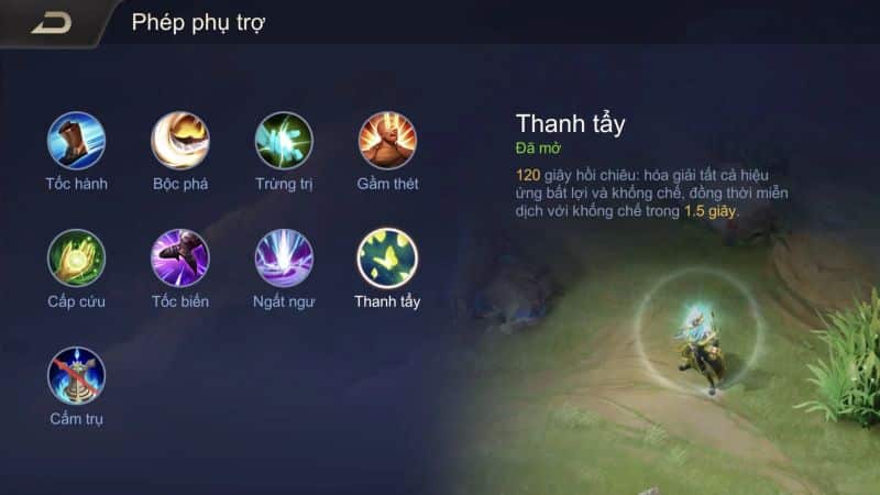 Phép bổ trợ khắc chế Gildur