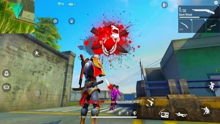 Top ảnh headshot ff ngầu nhất