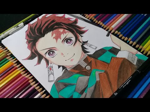 Tranh Họa Anime Tanjiro