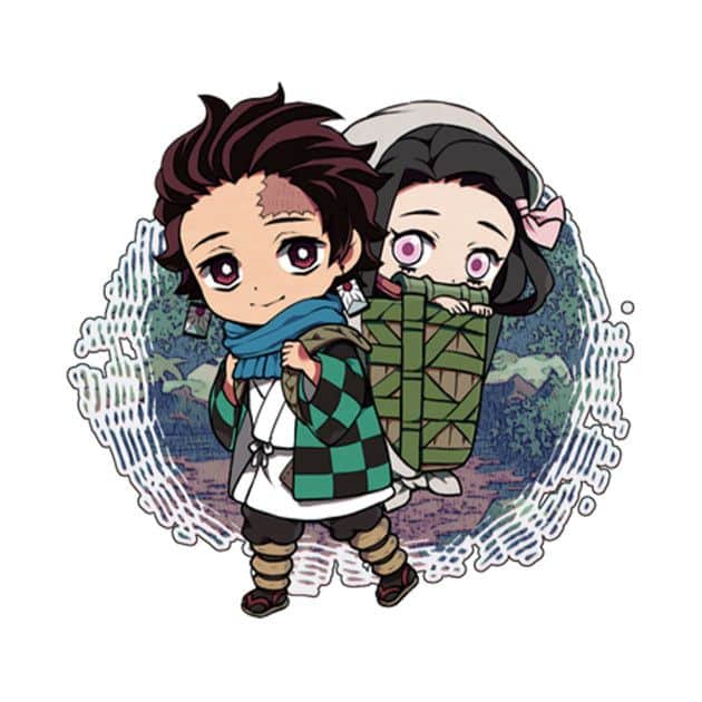 Tranh Về Tanjiro Chibi