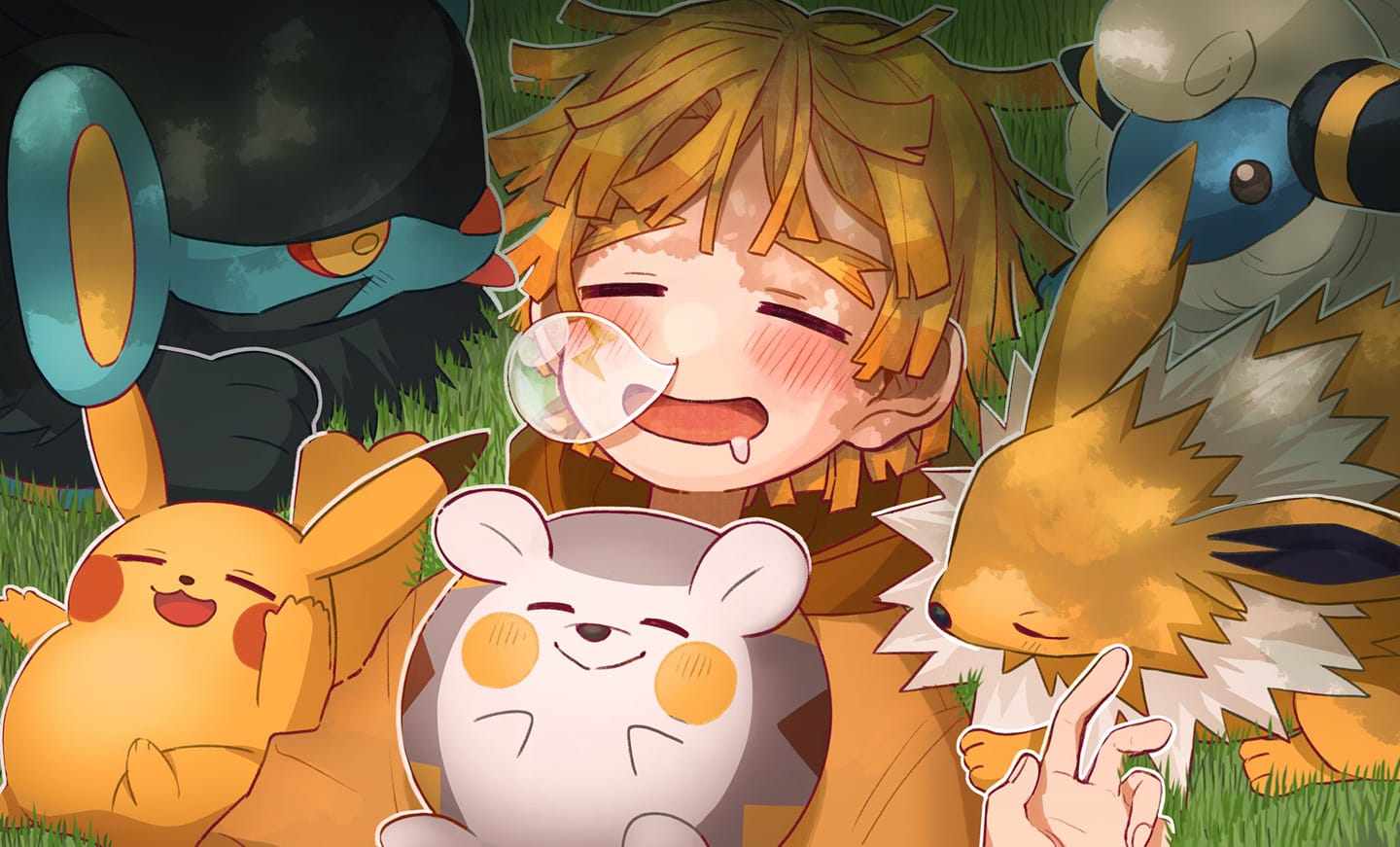 Zenitsu Ngủ Cute