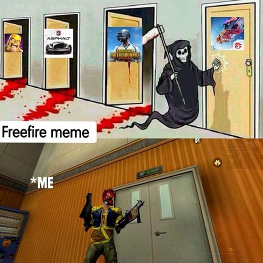 Hình meme Free Fire chế hài hước