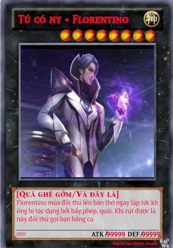 Ảnh lá bài Meme Flo chế hài