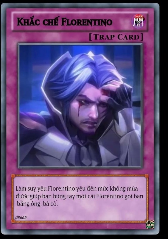Ảnh lá bài Meme Flo chế vui