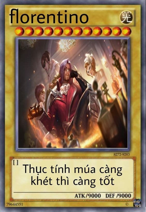 Ảnh lá bài Meme Flo siêu lầy