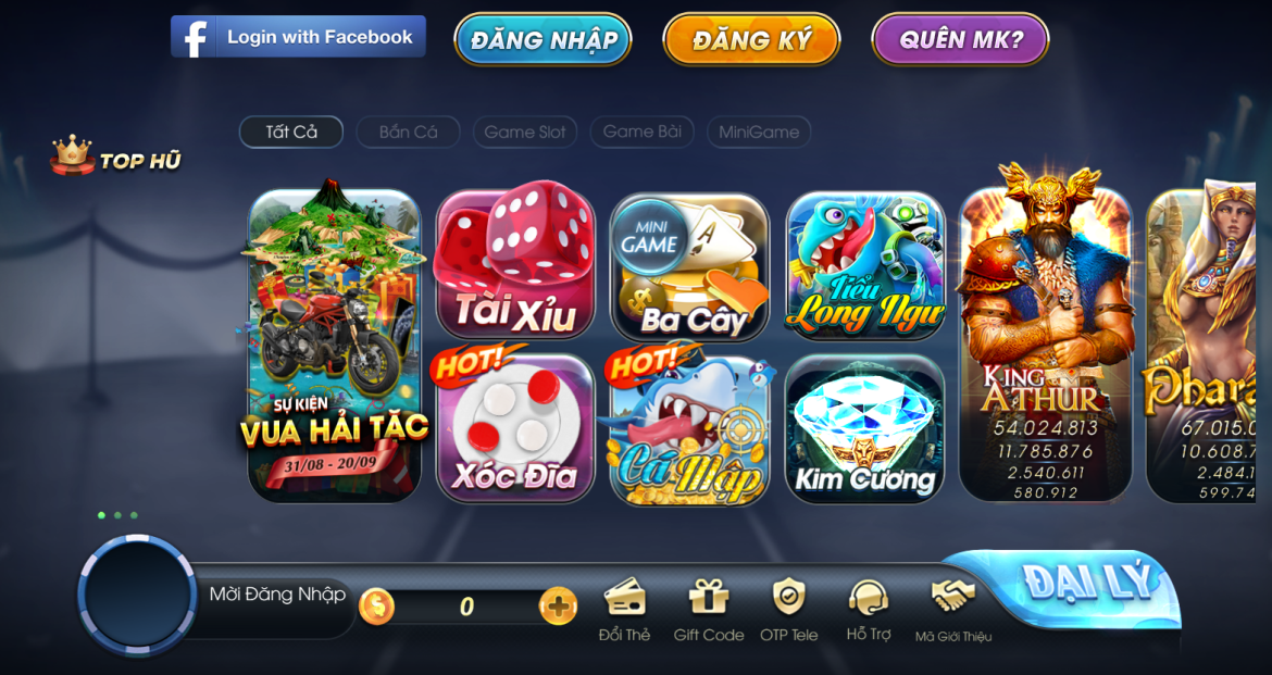 Giao diện bắt mắt