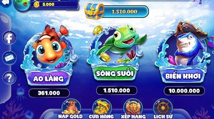 Những trò chơi có tại Bắn Cá M8Win