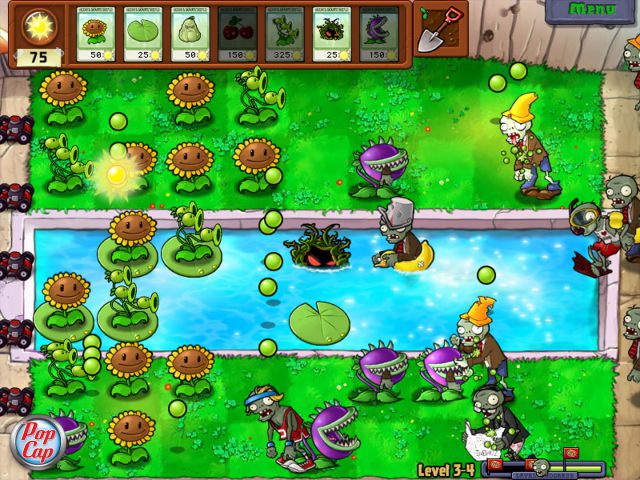 Game thủ thành offline cho PC: Plants Vs Zombies