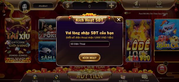 Chơi game cùng Pem789 Win