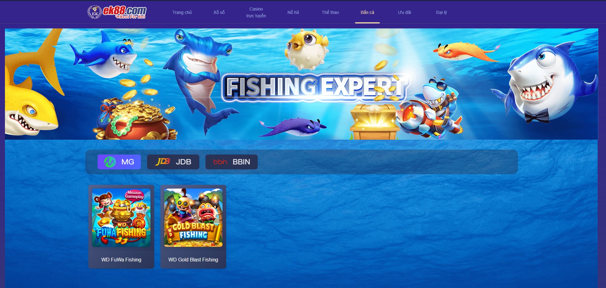 Game bắn cá EK88