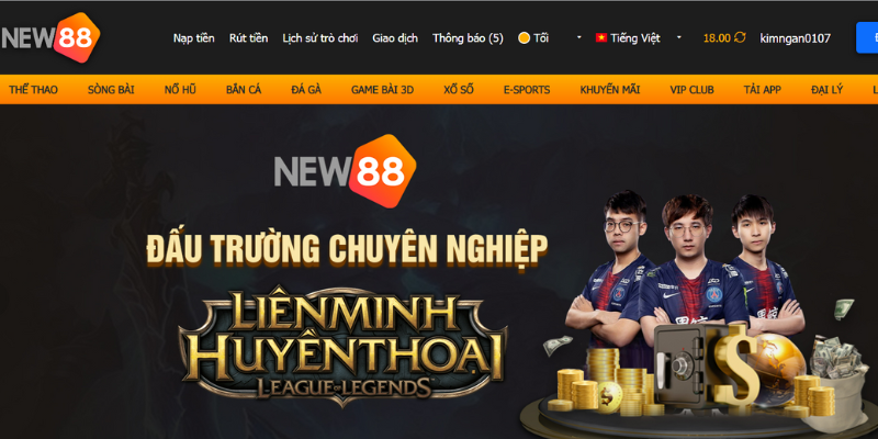 Giới thiệu tổng quan sân chơi New88
