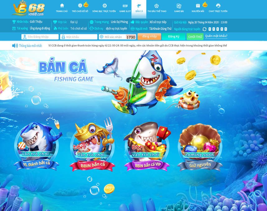 Giới thiệu về nhà cái VB68 