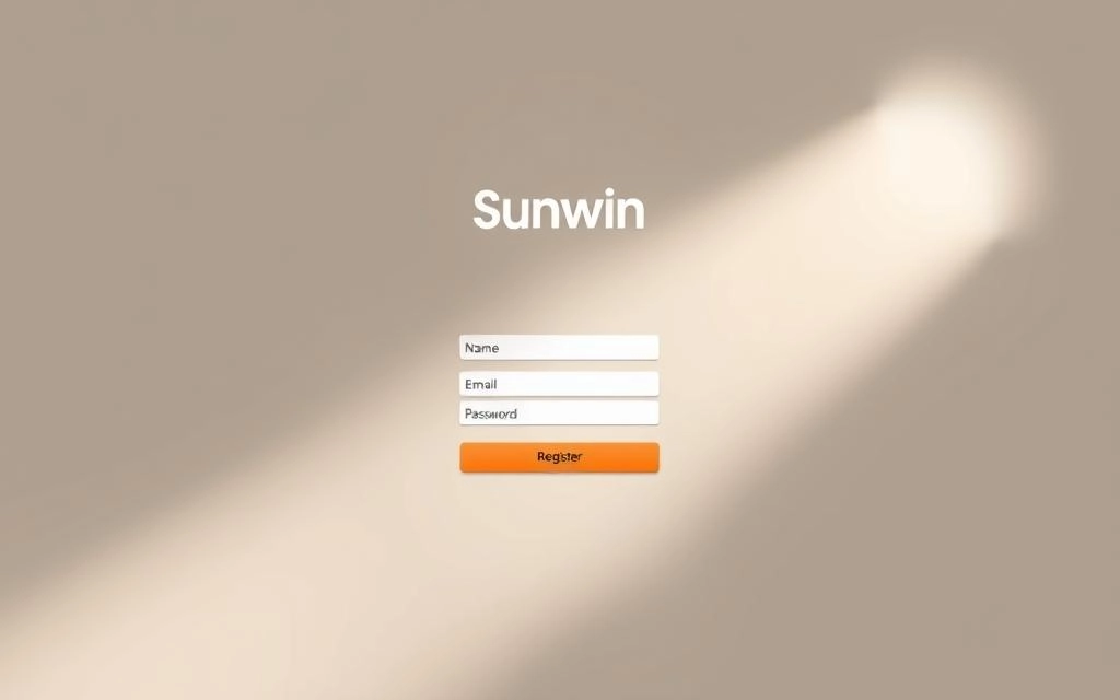 Đăng ký tài khoản Sunwin