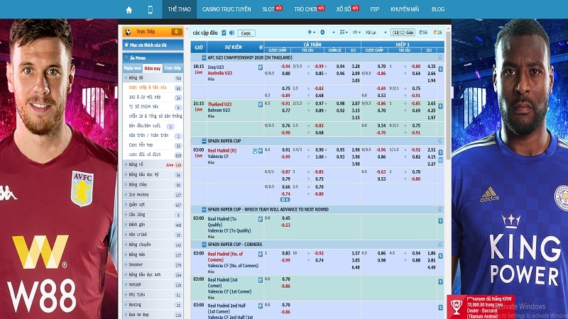 Bet168, Bet68,Bong68 Xem Kèo Bóng Đá Mỗi Ngày