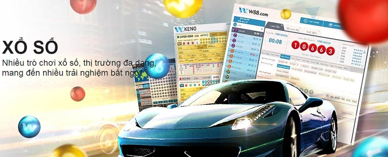 Xổ số online trên W88xoso