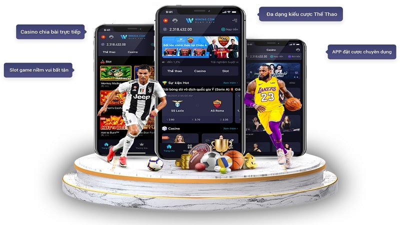 App Win365 - Chơi Cá Cược Trên Di Động