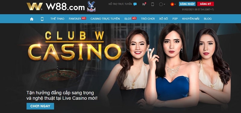 Nhà Cái Casino W8888 Đẳng Cấp Châu Á